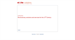 Desktop Screenshot of eloite.com